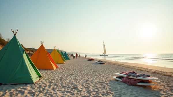 Venez profiter des plaisirs du camping à Ondres entre plages atlantiques